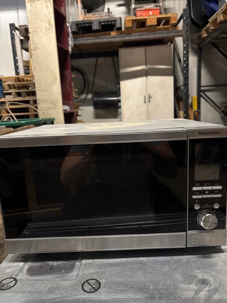 Silvercrest Magnetron, Witgoed en Apparatuur, Magnetrons, Ophalen, Draaiplateau, Magnetron, Zo goed als nieuw