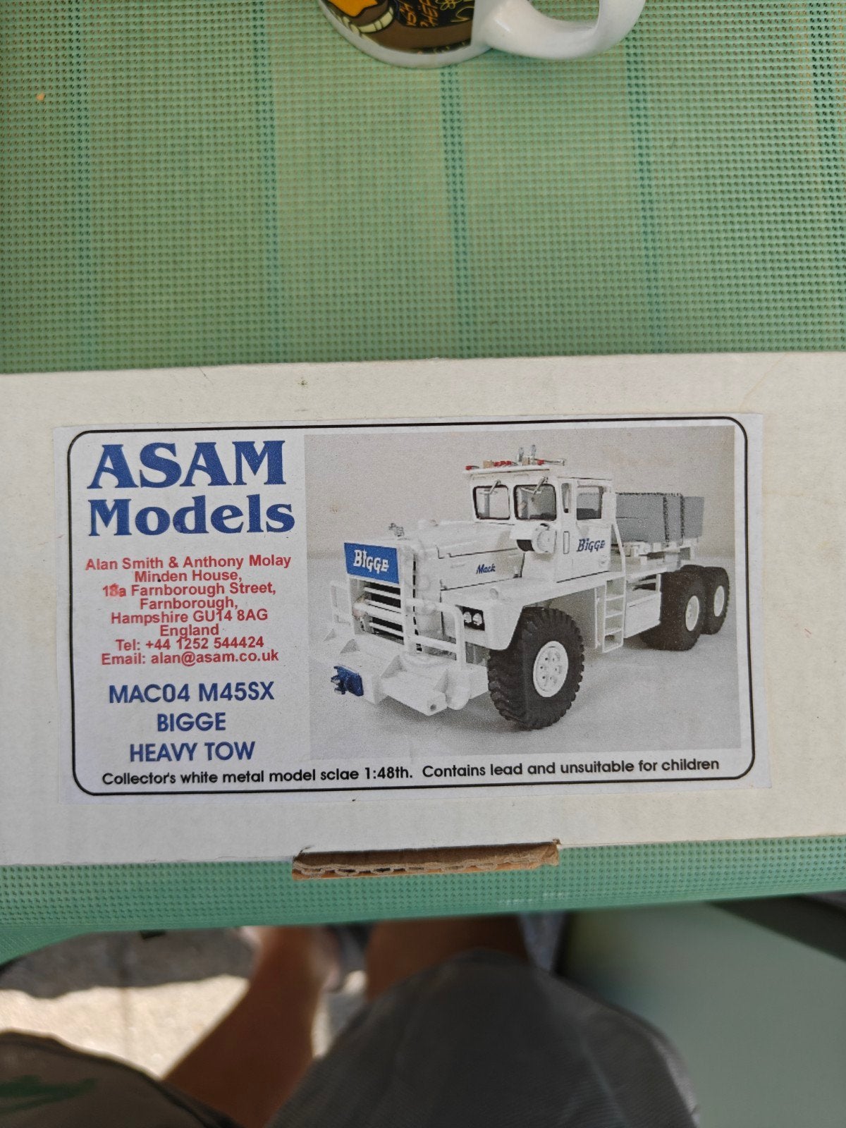 ASAM Models Mack M45SX 'Bigge' kit 1/48, Hobby en Vrije tijd, Modelauto's | 1:50, Verzenden, Nieuw, Overige merken