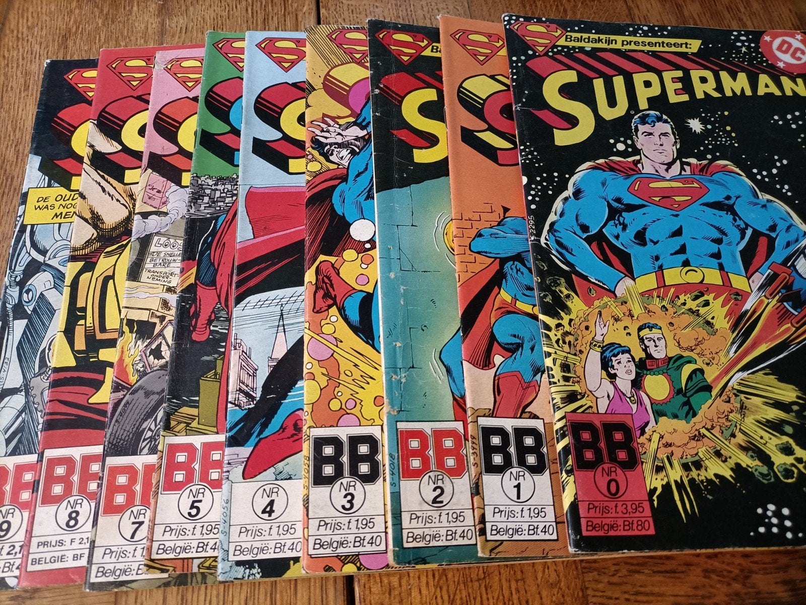SUPERMAN 76 stuks, Meerdere comics, Ophalen of Verzenden, Zo goed als nieuw, Europa