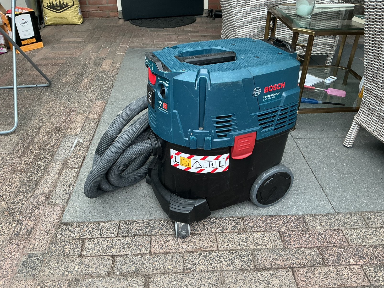 BOSCH GAS 35L. AFC. Stofzuiger, Ophalen, Zo goed als nieuw