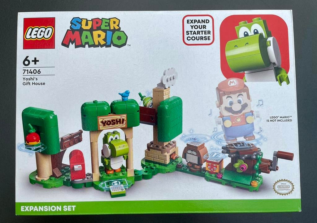 TE KOOP: Lego Super Mario 71406 Yoshi’s cadeauhuisje ZGAN, Lego, Ophalen of Verzenden, Zo goed als nieuw, Compleet