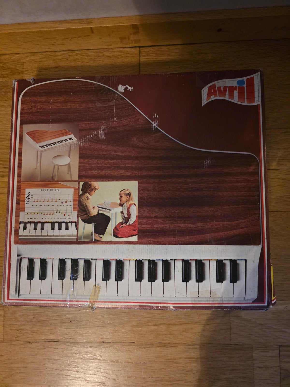 Vintage Avri Kinderpiano- Speelgoed Piano, Ophalen of Verzenden, Gebruikt