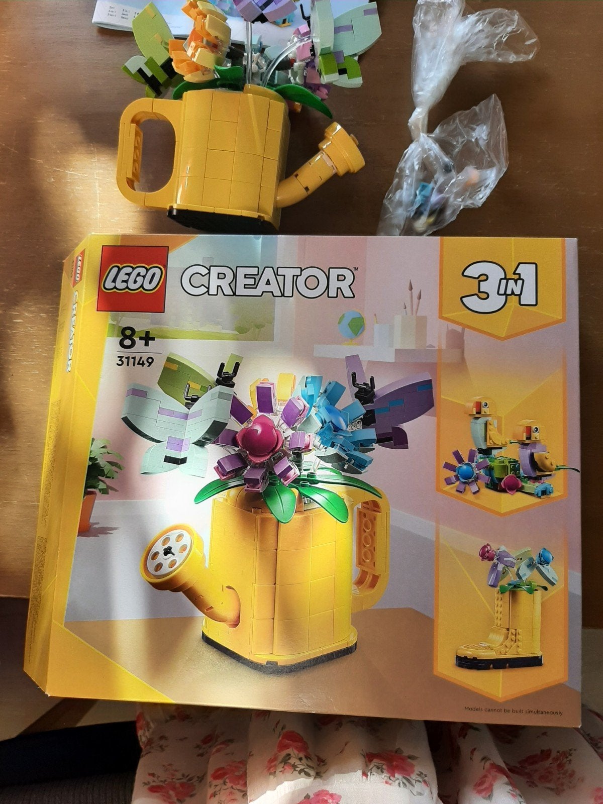 Lego Creator Gieter met bloemen ( 31149) met doos, Gebruikt, Lego, Ophalen of Verzenden, Inclusief doos