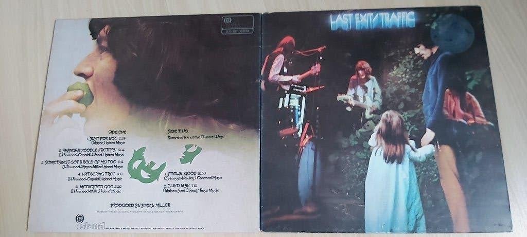 Traffic Last Exit LP (ILPS9097 1969) (Winwood,Capaldi,Wood), Gatefold hoes, Ophalen of Verzenden, Zo goed als nieuw, 12 inch