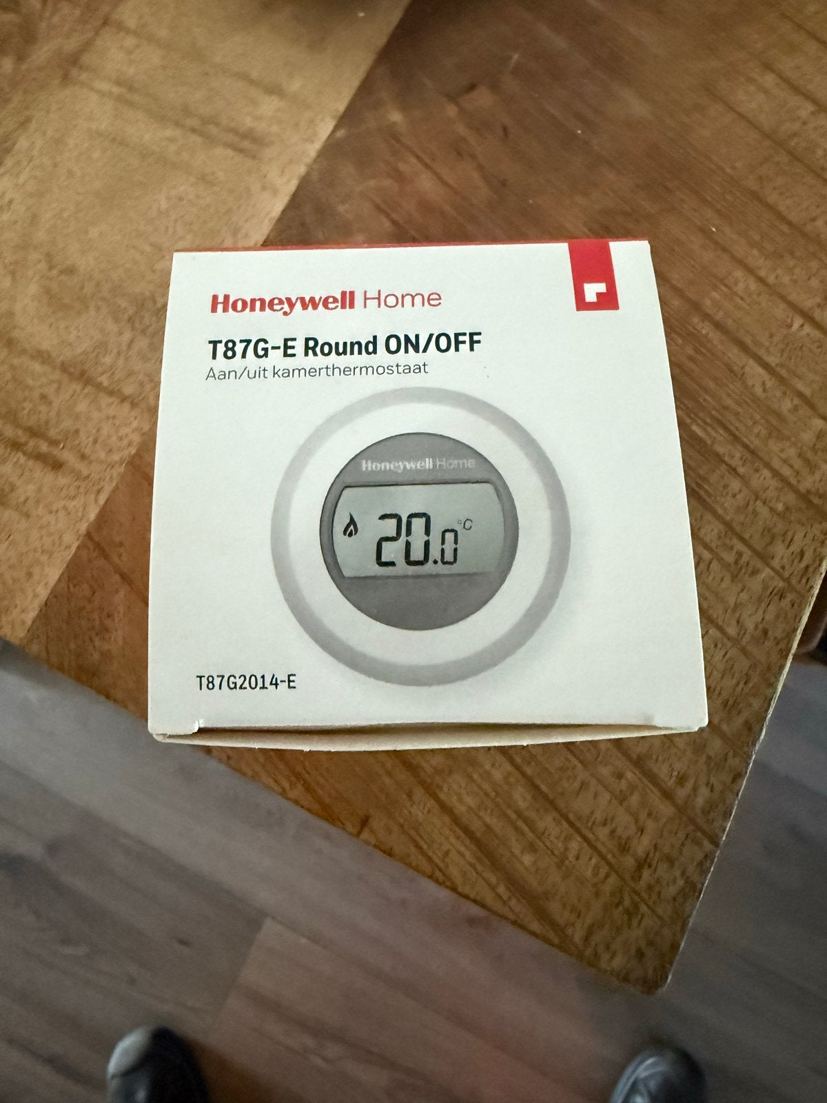 Honeywell Home T87G-E Round ON/OFF Kamerthermostaat, Ophalen of Verzenden, Nieuw