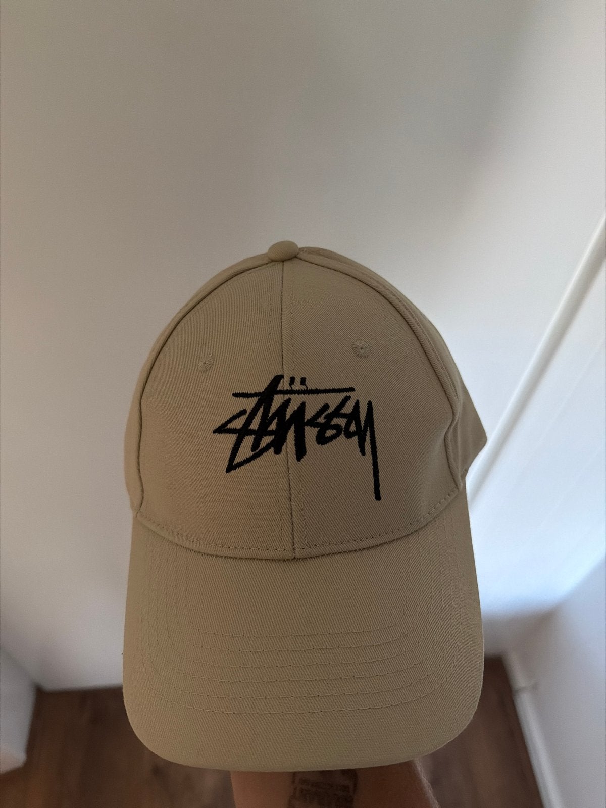Stussy pet khaki nieuw met groot logo, Ophalen, Nieuw, One size fits all, Pet