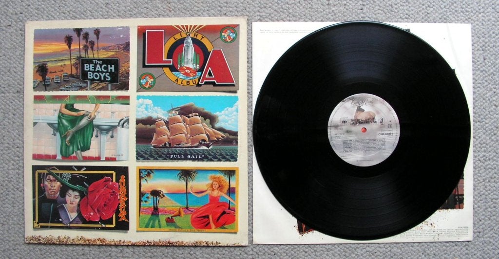 The Beach Boys – L.A. (Light Album) 10 nrs LP 1979 MOOI, LP, Ophalen of Verzenden, Zo goed als nieuw, Inclusief binnenhoes