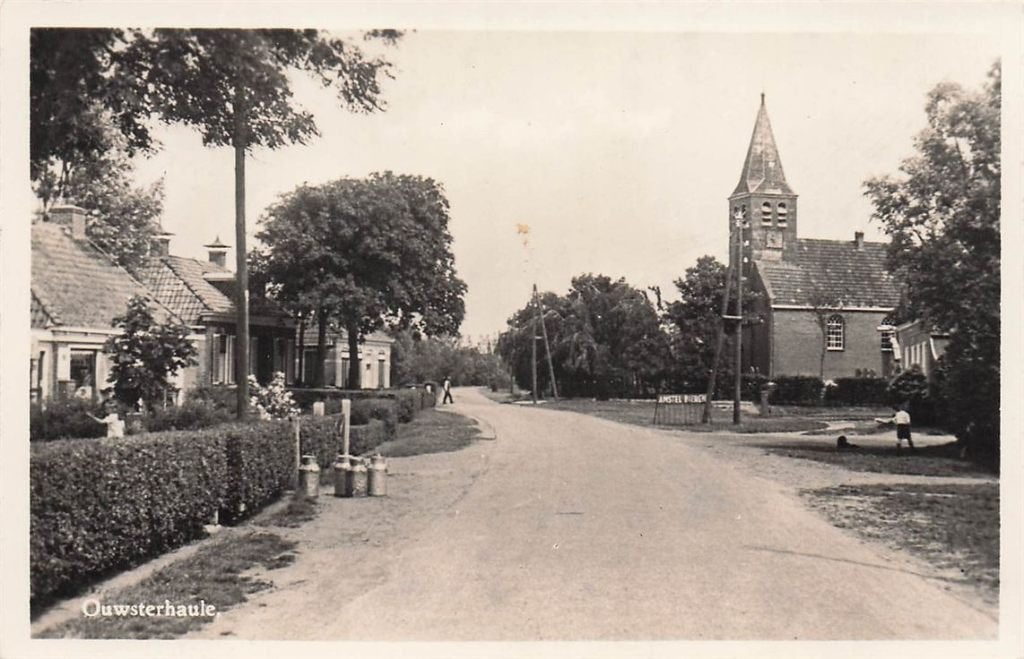 702-385-037 Ouwsterhaule, Verzenden, Voor 1920, Friesland
