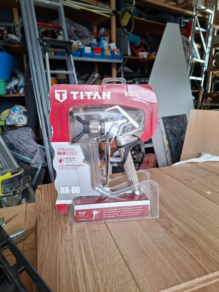 Spuitpistool Wagner Titan RX 80, Ophalen, Nieuw, Wagner titan redserie 3