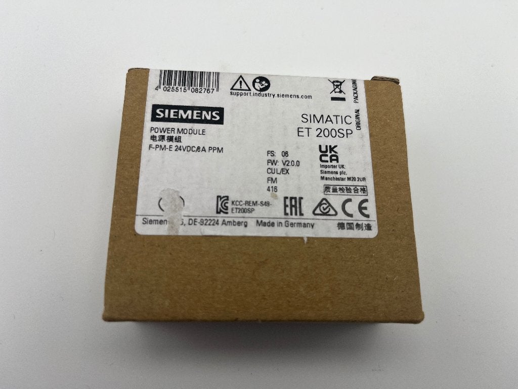 Siemens 6ES7136-6PA00-0BC0 SIMATIC DP Nieuw OVP, Verzenden, Nieuw, Siemens Prinses Beatrixlaan 800, 2595 BN Den Haag info@siemens.com