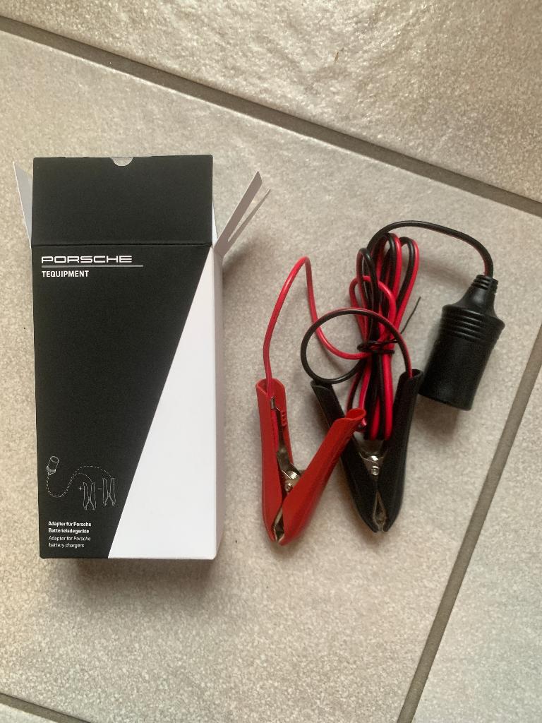 Porsche Adapter voor acculader - Nieuw, Auto-onderdelen, Ophalen of Verzenden, Nieuw, Porsche