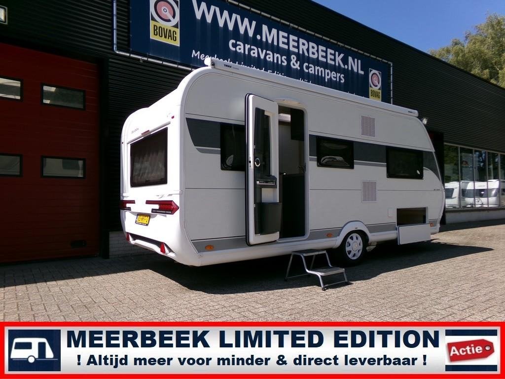 Hobby De Luxe 495 UL +MOVER+LUIFEL+AS 1550KG+ROLBODEM+ETC, Caravans en Kamperen, Caravans, Rondzit, Hobby, Schokbreker, Particulier