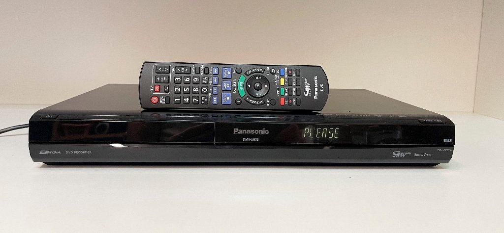 Panasonic DMR-EH53EC-K Veelzijdige DVD-/200 GB HDD-recorder, N, Panasonic, N, Dvd-recorder