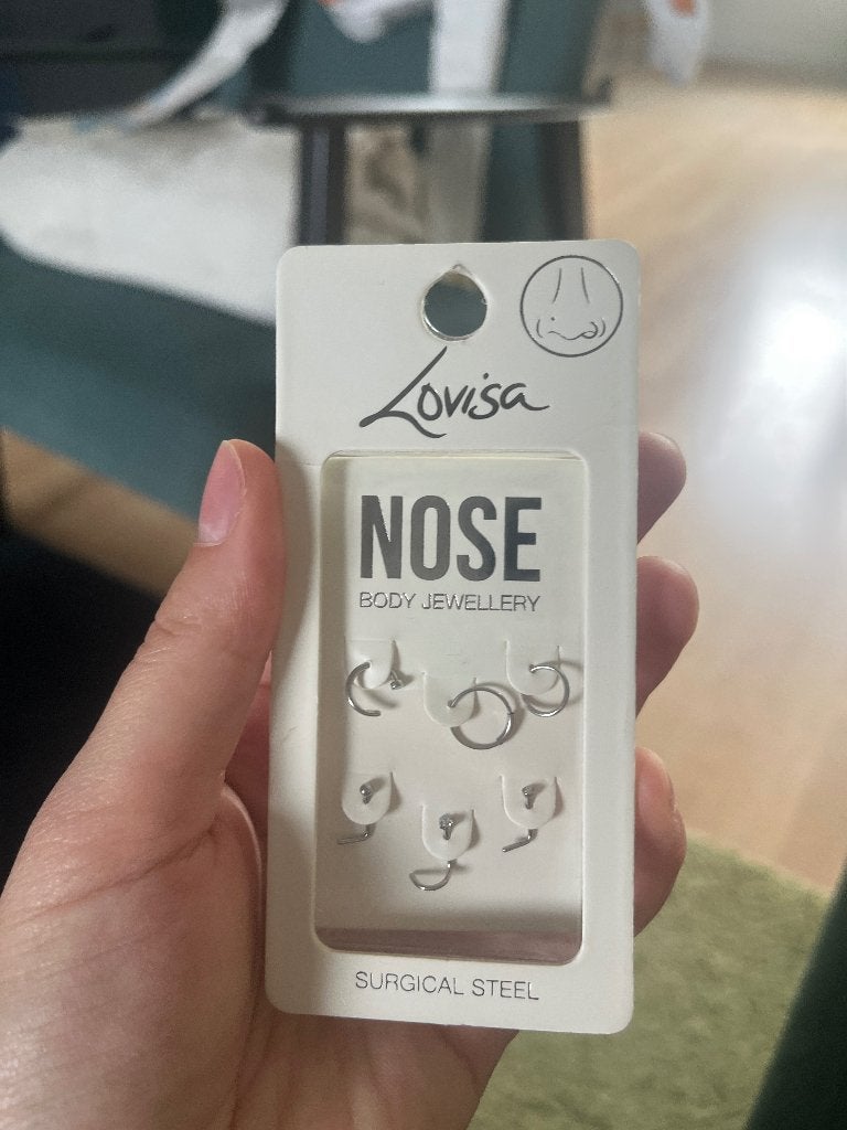 New nose piercing, Sieraden, Tassen en Uiterlijk, Piercings, Ophalen of Verzenden, Nieuw, Staal, Neuspiercing
