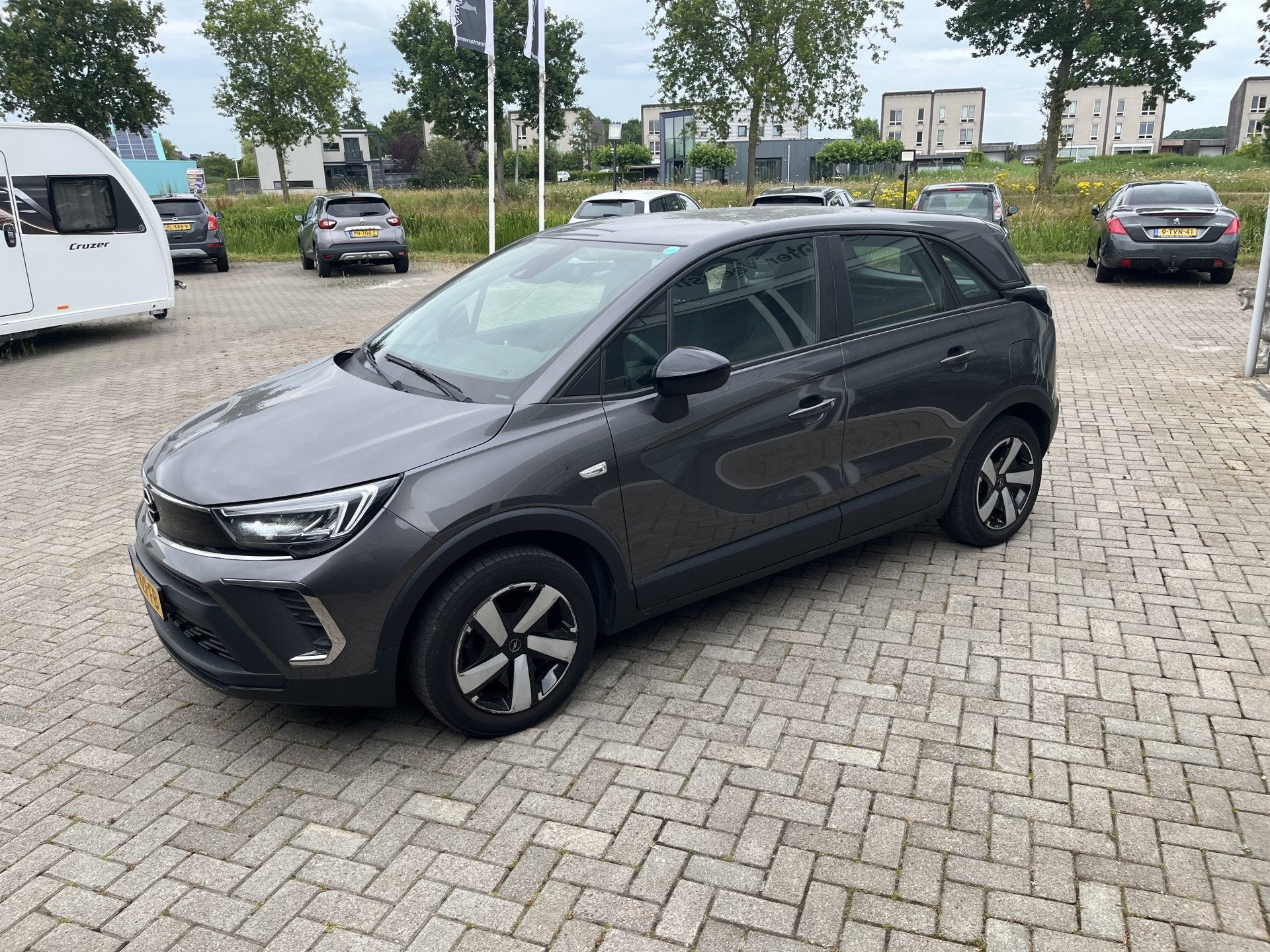 Opel Crossland 1.2 Edition 60DKM! / Nieuw model / Airco / Cr, Auto's, Voorwielaandrijving, Gebruikt, Euro 6, 1199 cc