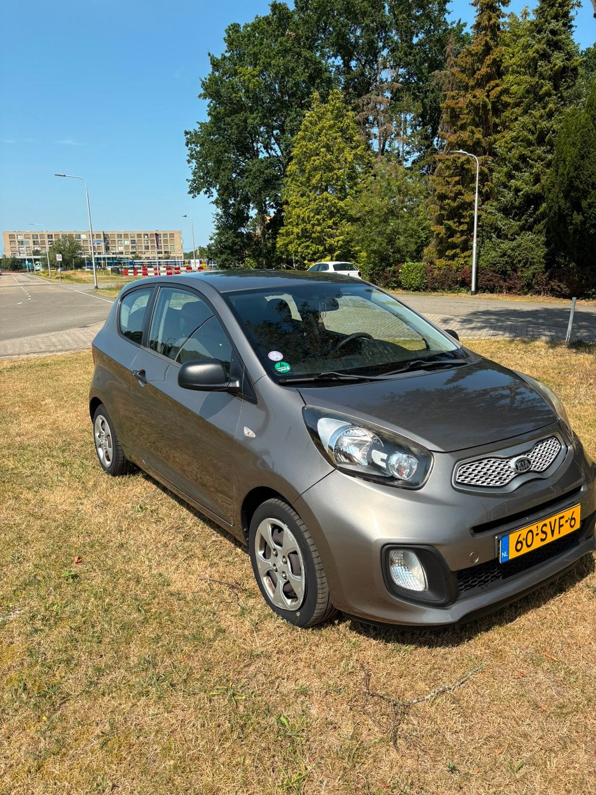 Kia Picanto 1.0 Cvvt 3-DRS 2012 Grijs, Voorwielaandrijving, 400 kg, Origineel Nederlands, Handgeschakeld