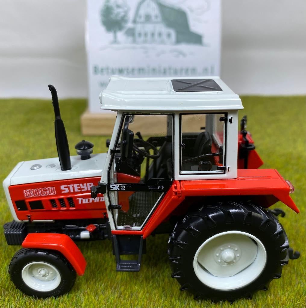 Steyr 8060 SK2 2WD tractor 1:32 Marge Models, Hobby en Vrije tijd, Modelauto's | 1:32, Ophalen of Verzenden, Nieuw, Tractor of Landbouw