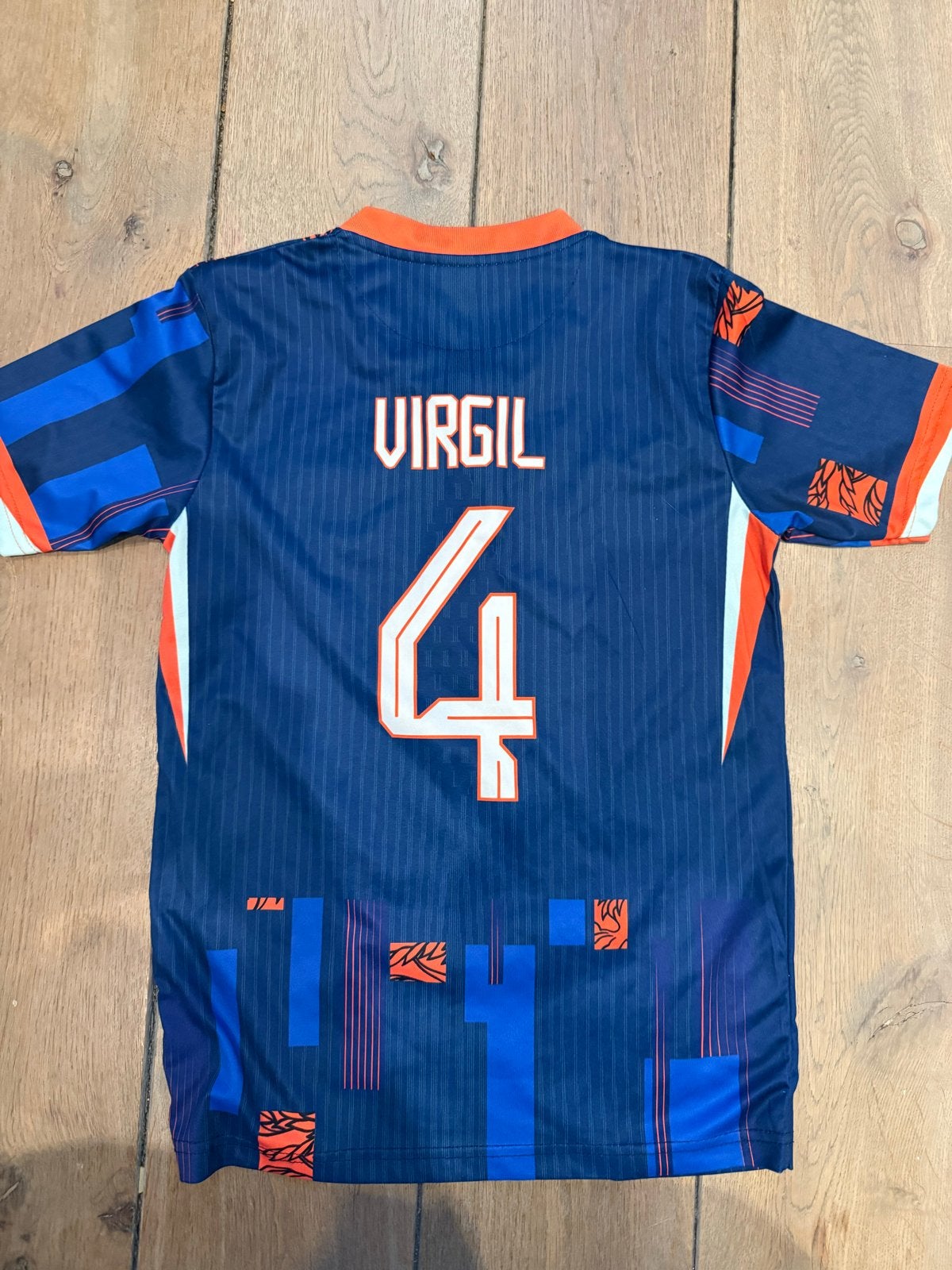 Nederlands Elftal Thuisshirt Virgil van Dijk - Maat 164, Kinderen en Baby's, Kinderkleding | Maat 176, Ophalen of Verzenden, Gebruikt