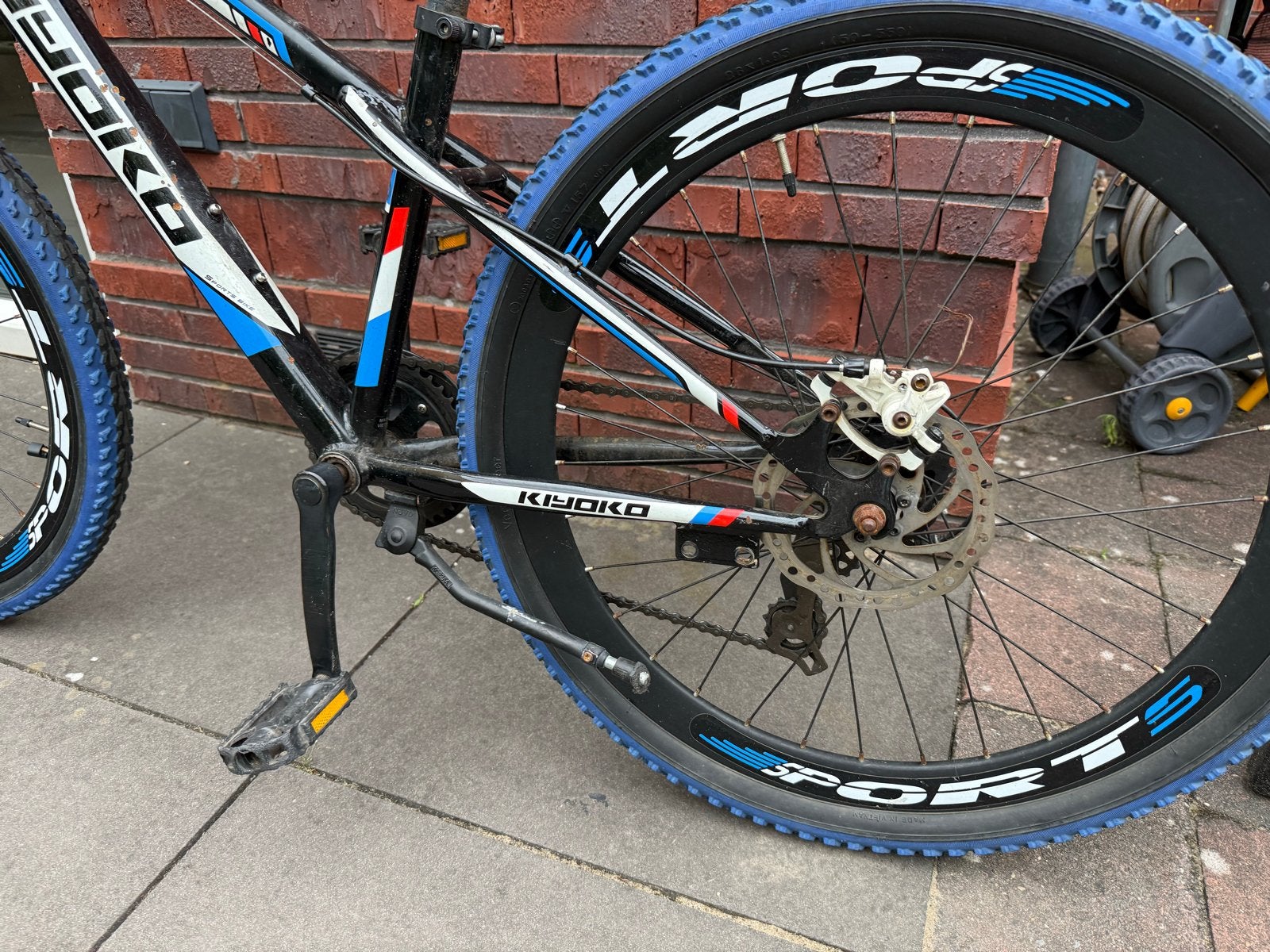 26 inch Kiyoko mountainbike, Fietsen en Brommers, Gebruikt, Versnellingen, Schijfrem, Ophalen