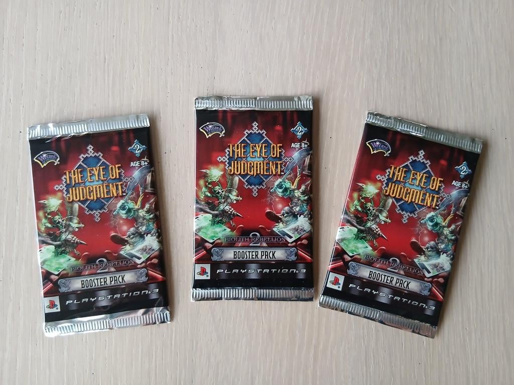 The Eye of Judgment: Biolith Rebellion 2 Booster Packs Nieuw, 2 spelers, Verzenden, Nieuw, Vanaf 3 jaar