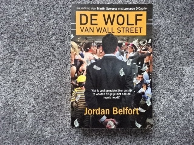 De wolf van Wall Street door Jordan Belfort, Ophalen of Verzenden, Nieuw, Overige