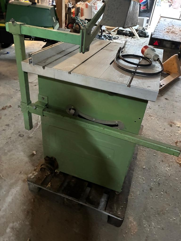 Tafelzaag elektra beckum 380 volt, Ophalen, Elspeet, Gebruikt, John