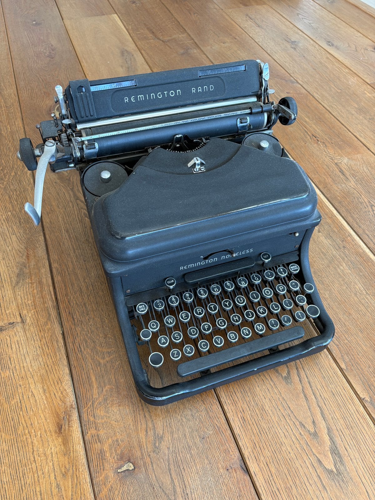 Remington Rand Noiseless Schrijfmachine, Diversen, Ophalen, Gebruikt
