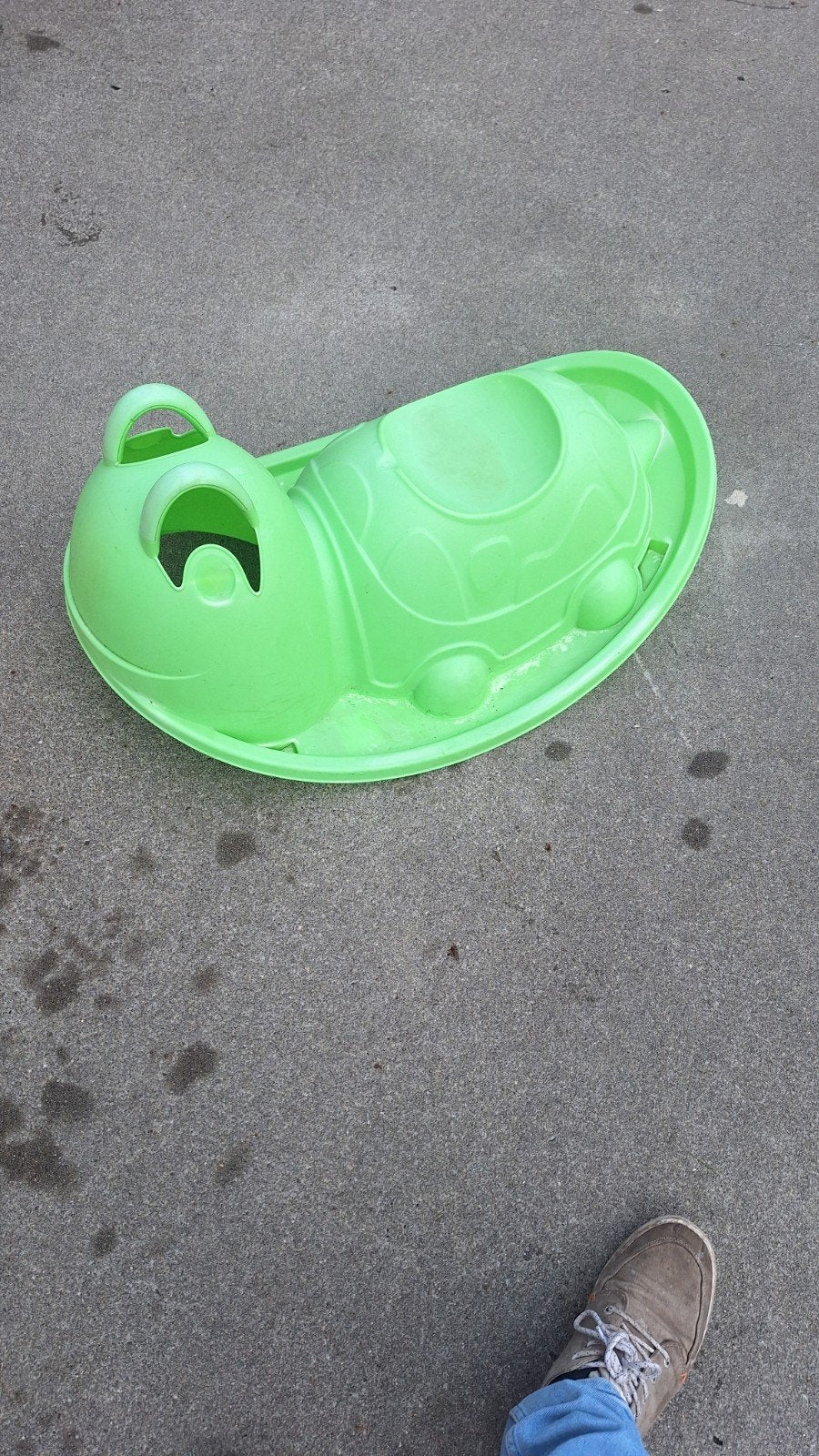 Groene Schildpad wipkip voor Kinderen, Ophalen, Gebruikt, Overige typen