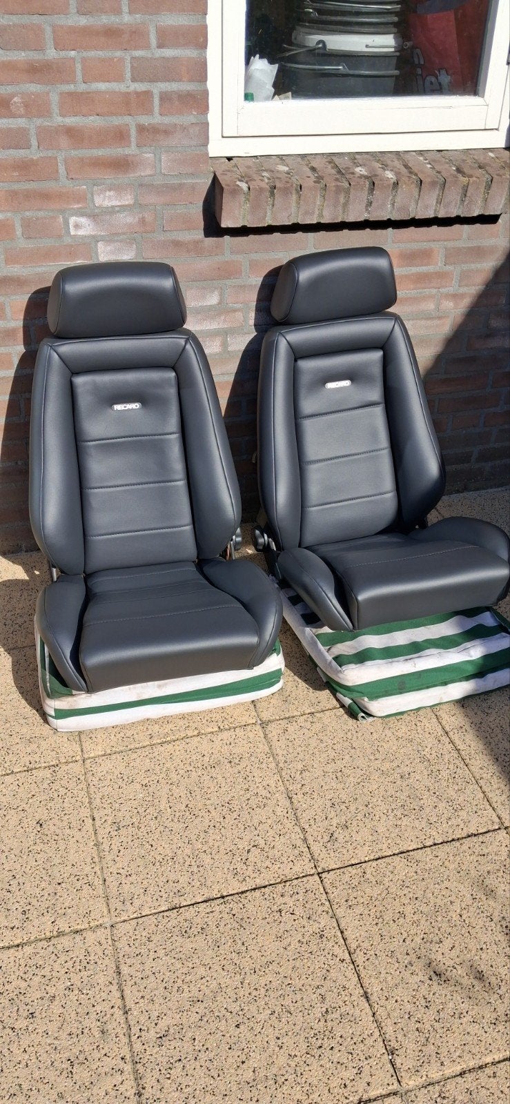 Recaro stoelen Opel Ascona B (Manta B) en achterbank, Ophalen, Opel