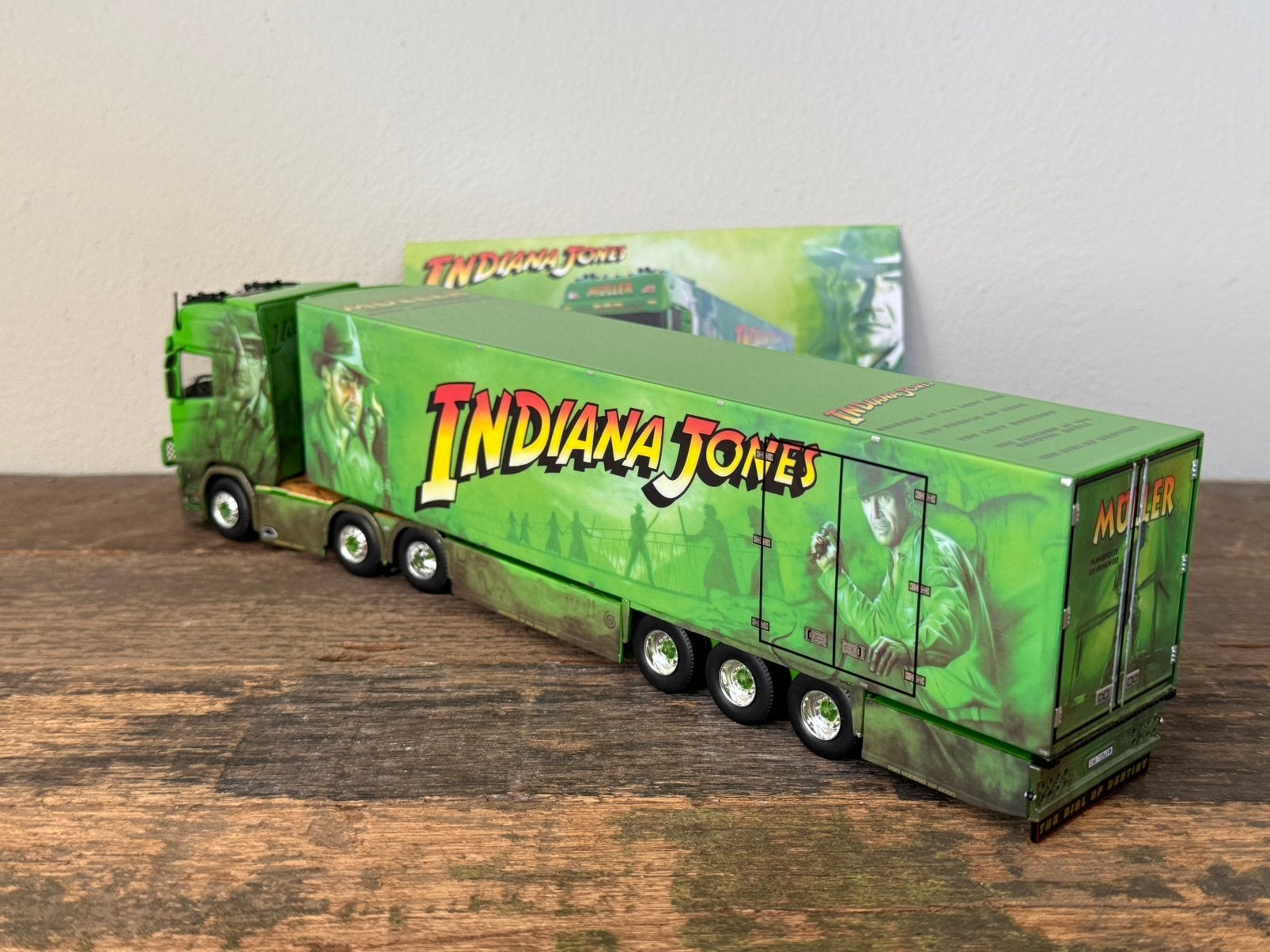 Tekno - Scania next gen Müller, Ophalen of Verzenden, Zo goed als nieuw, Bus of Vrachtwagen, Tekno