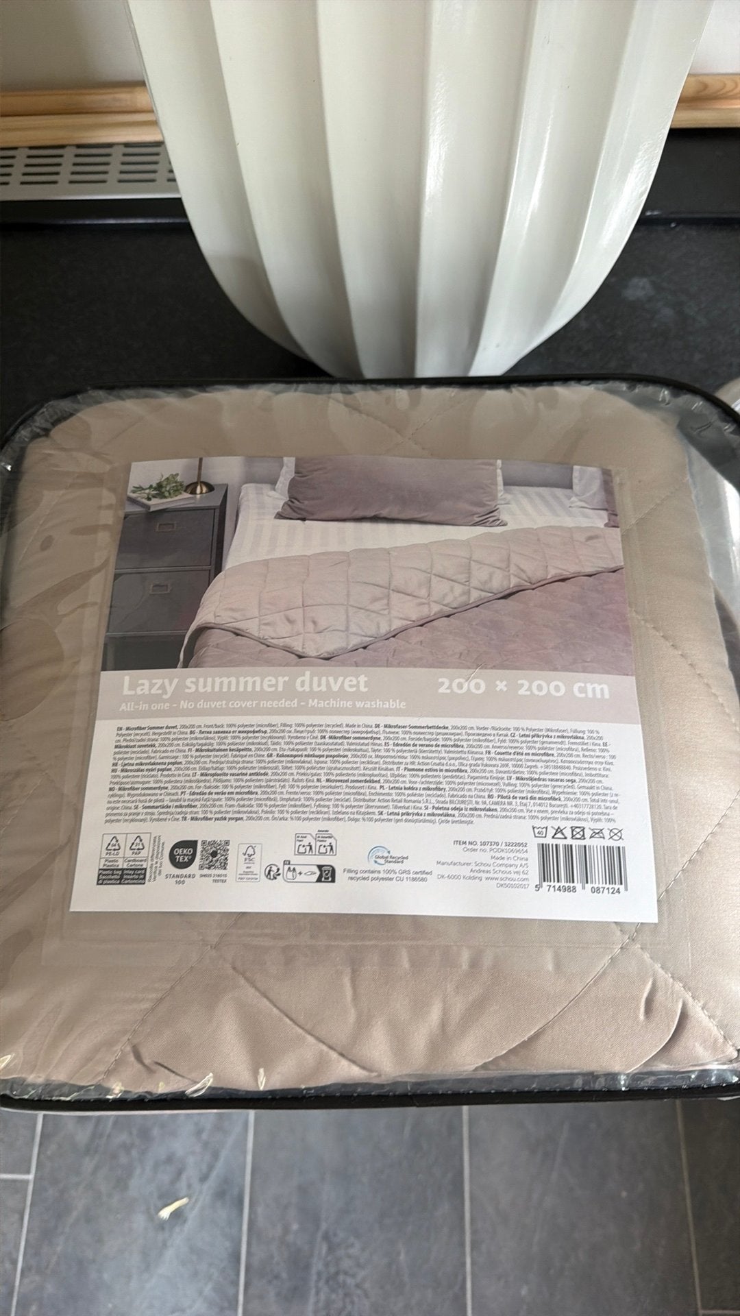 Lazy summer duvet 200x200 nieuw, Huis en Inrichting, Slaapkamer | Beddengoed, Ophalen of Verzenden, Nieuw