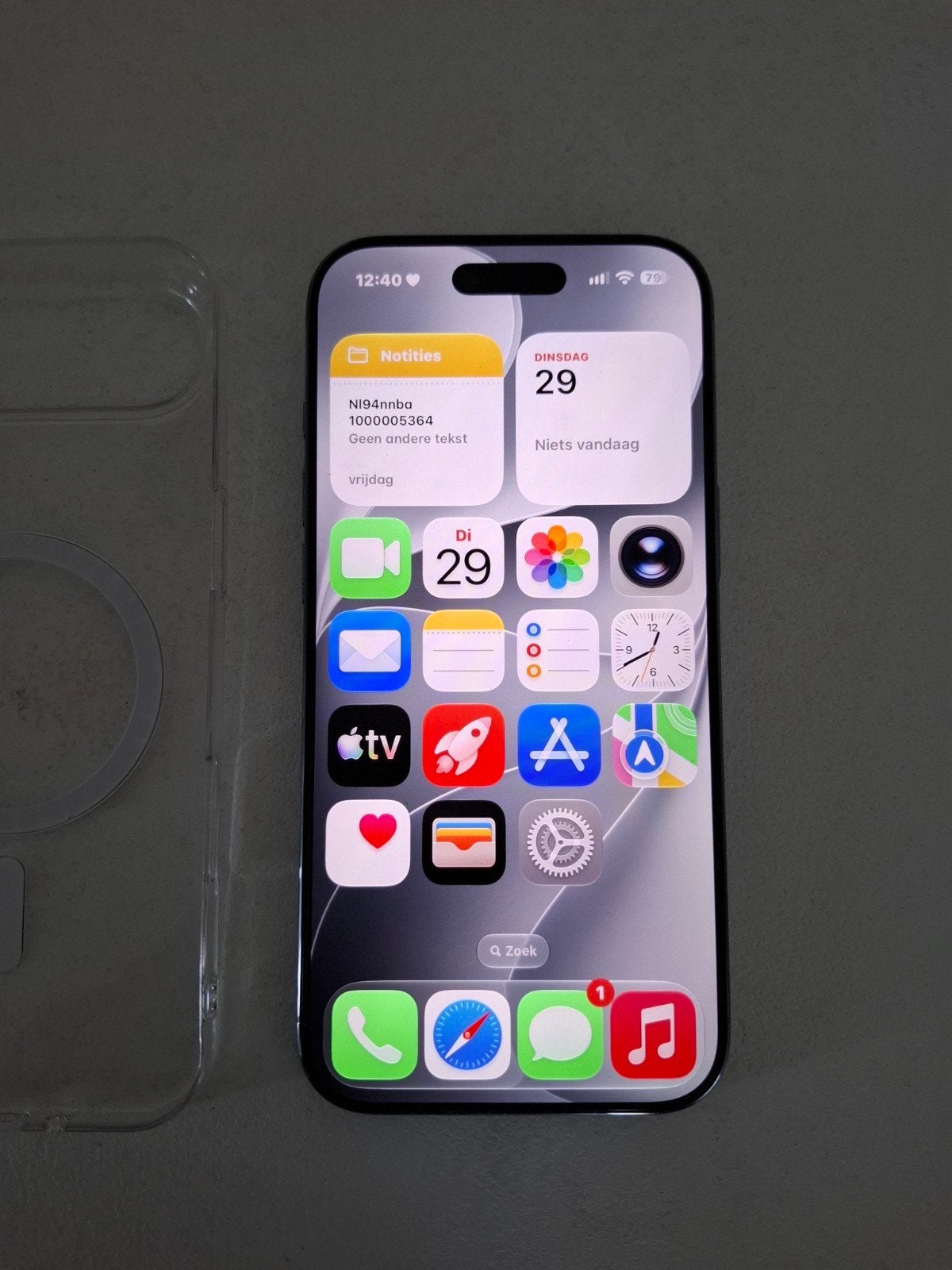 mooie iphone R 256 gb, Telecommunicatie, IPhone 17, Overige typen, Ophalen of Verzenden, Zo goed als nieuw