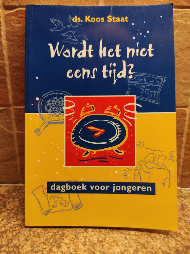K. Staat - Wordt het niet eens tijd? Dagboek voor jongeren, Boeken, Godsdienst en Theologie, Zo goed als nieuw, Christendom | Protestants
