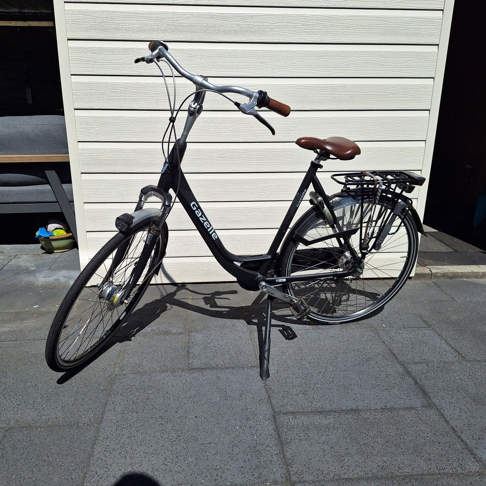 Gazelle Orange Plus D57 inch damesfiets, Fietsen en Brommers, Fietsen | Dames | Damesfietsen, Ophalen, Gebruikt, Versnellingen