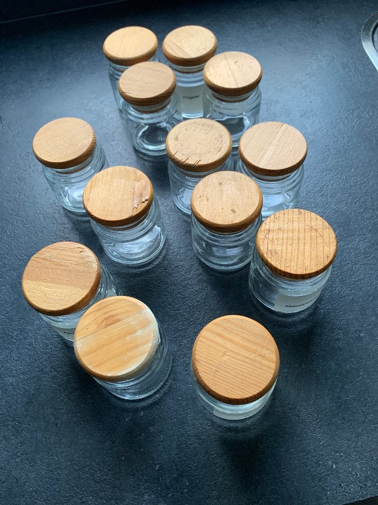Kruidenpotjes, Huis en Inrichting, Voorraadpot, Ophalen, Zo goed als nieuw