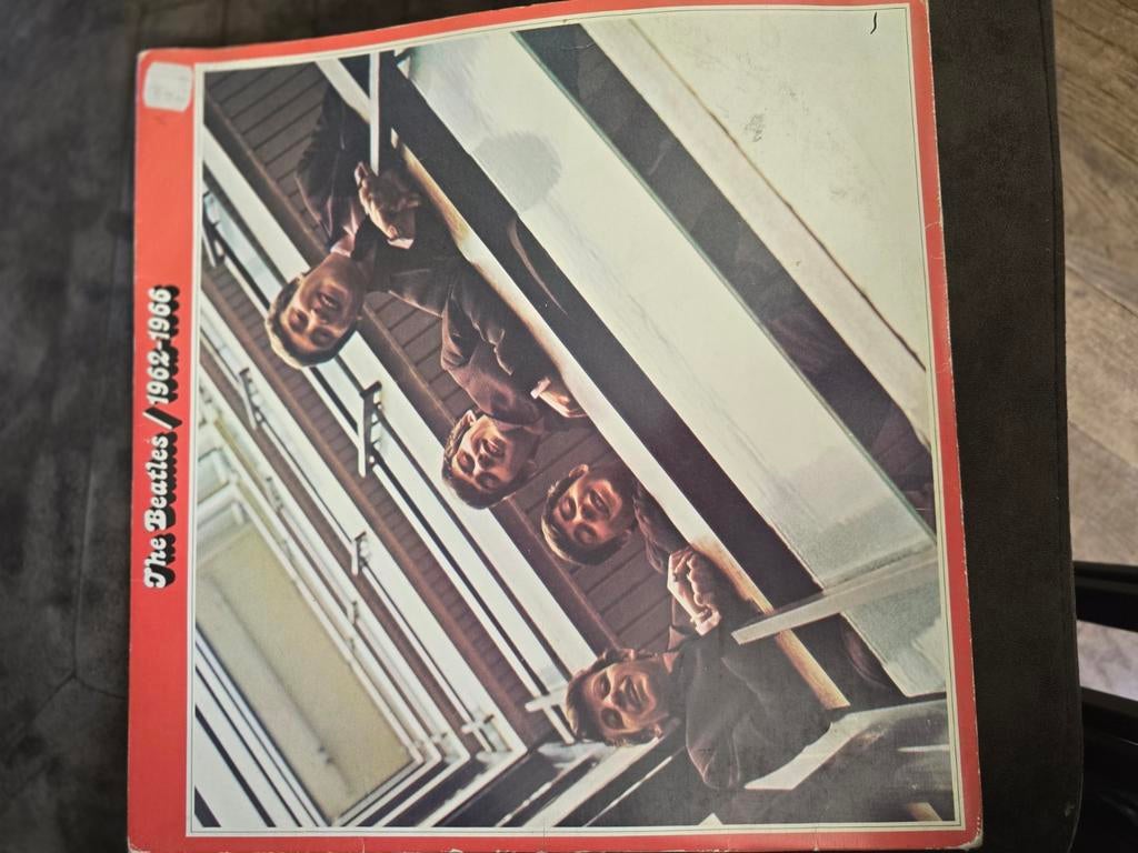 The Beatles 1962-1966 vinylplaat inhoud 2 platen, Ophalen of Verzenden, Gebruikt, 12 inch