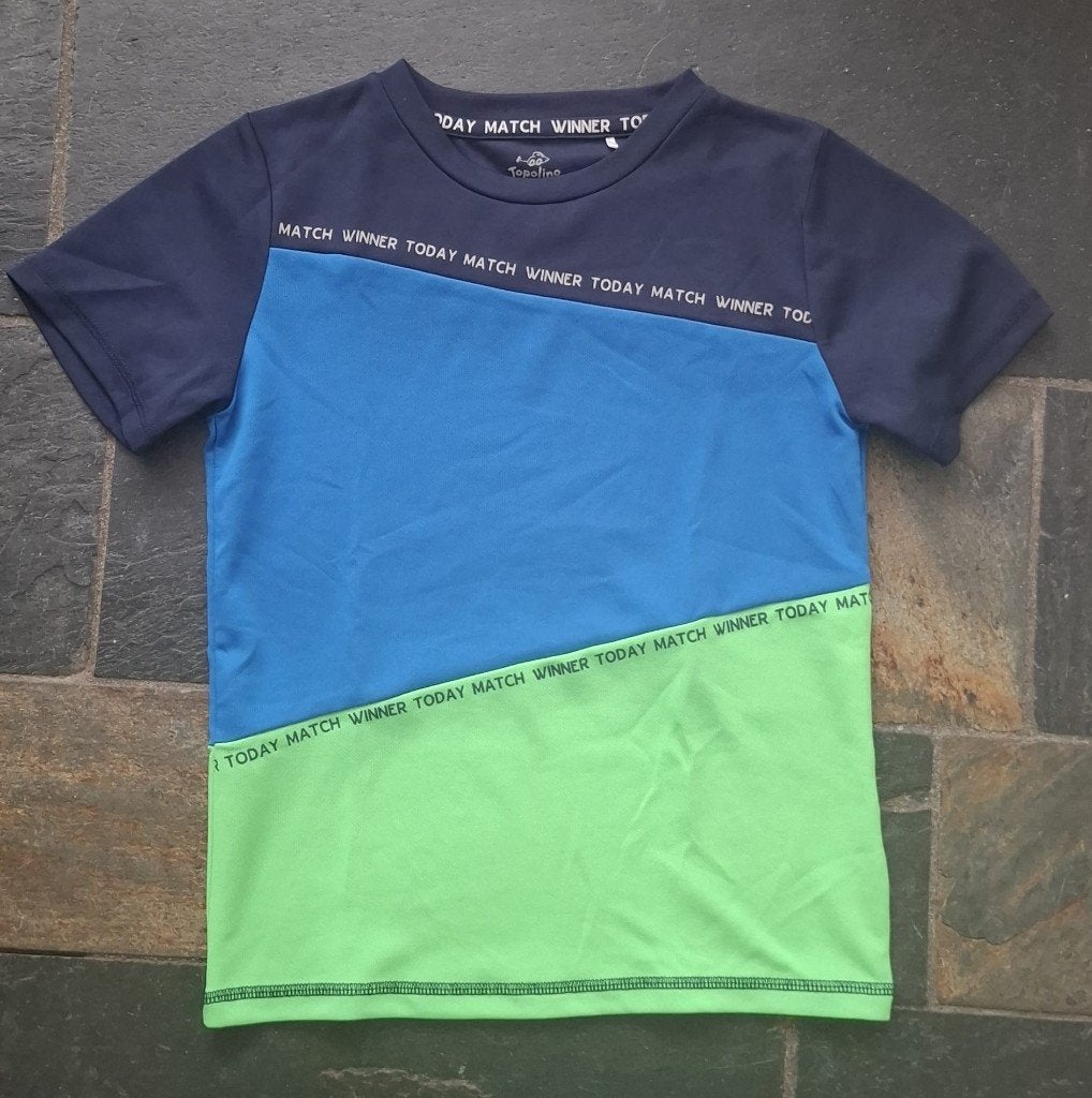 Topolino sportshirt – maat 128, Ophalen of Verzenden, Zo goed als nieuw, Jongen of Meisje, Sport- of Zwemkleding