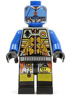LEGO Minifig Poppetje Space UFO sp043, Ophalen of Verzenden, Zo goed als nieuw, Lego