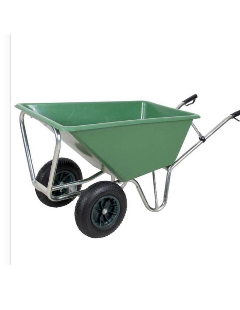 Nieuwe Kruiwagen 2-wieler Poly 160L, Ophalen, Nieuw, Handmatig, Tweewielig