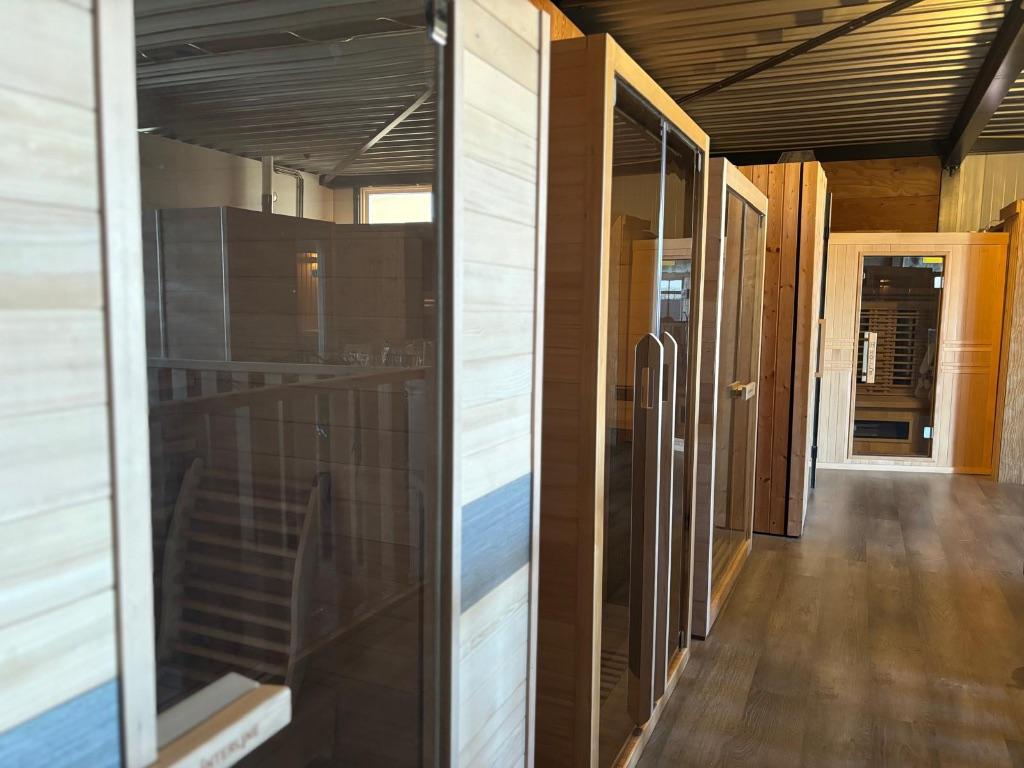 Infraroodcabines live ervaren in onze Wellness4Fun showroom, Sport en Fitness, Sauna, Nieuw, Complete sauna, Infrarood, Ophalen