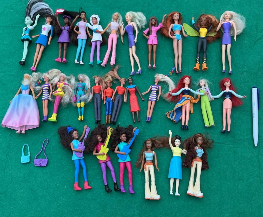 Mini barbies, Ophalen of Verzenden, Pop