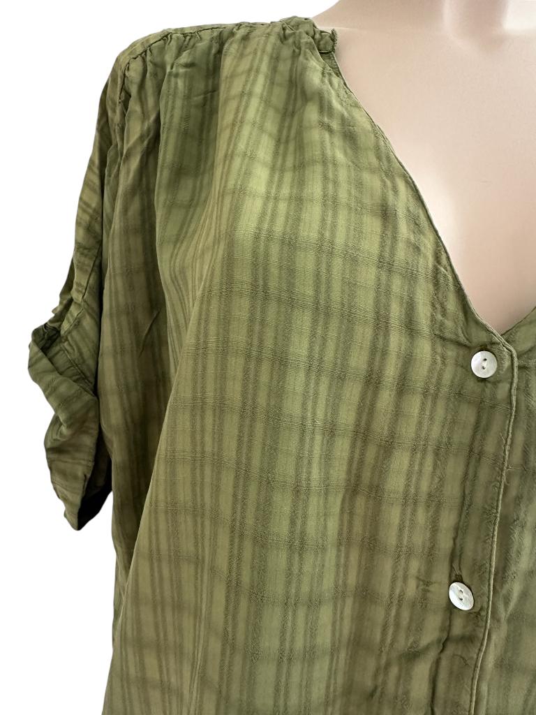 Maison Anje shirt S, Kleding | Dames, Ophalen of Verzenden, Zo goed als nieuw, Groen