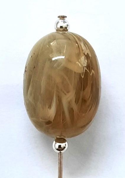 Elegante vintage hoedenspeld (8027-J2), Sieraden, Tassen en Uiterlijk, Ophalen, Zo goed als nieuw