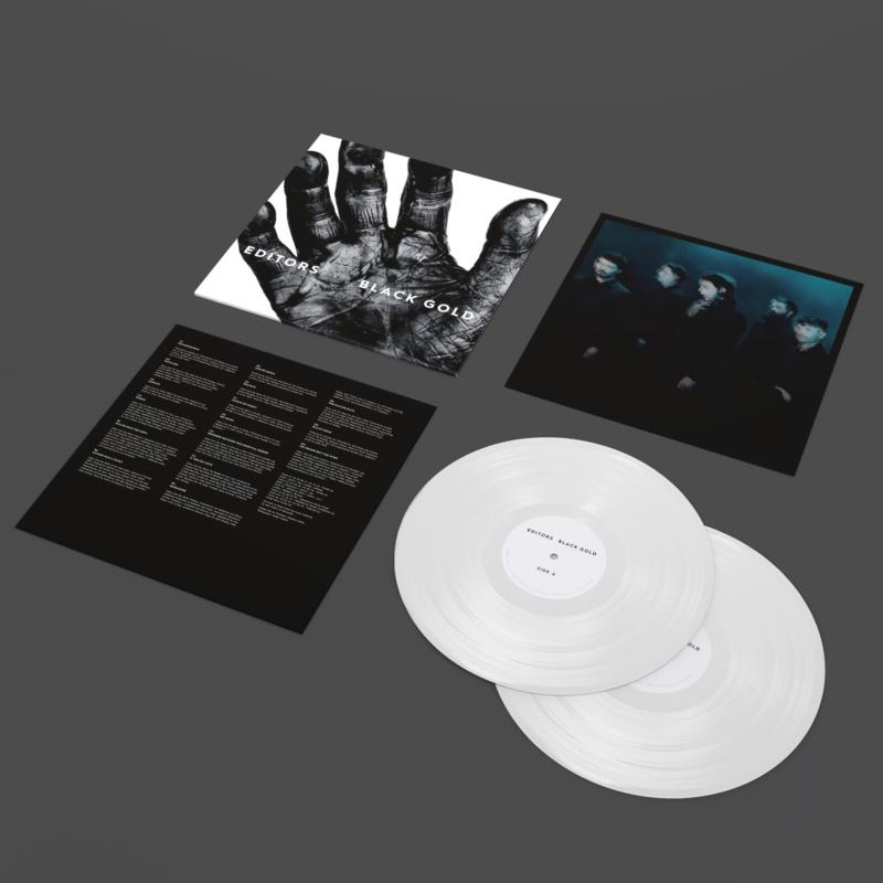 Vinyl 2LP Editors Black Gold Best Of WHITE Vinyl NIEUW, Ophalen of Verzenden, Nieuw in verpakking, 12 inch