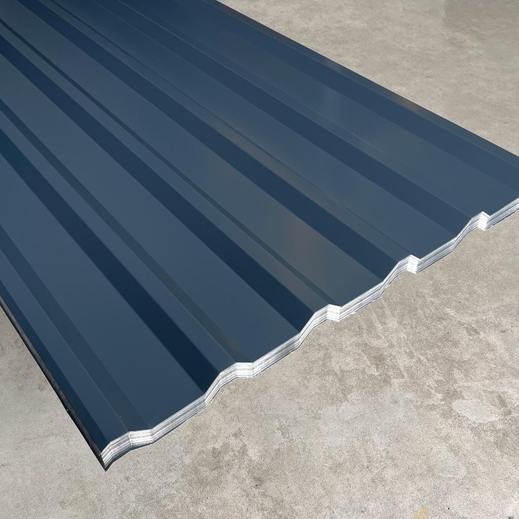 Damwandplaten kleur groen en antraciet, voor wand en dak., Doe-het-zelf en Verbouw, Platen en Panelen, Ophalen, Nieuw, Overige materialen