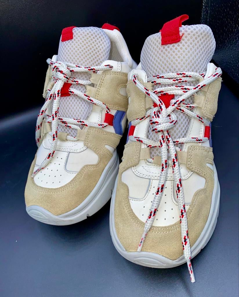 Isabel Marant Kinsay Sneakers - Maat 36 - nieuwstaat, Kleding | Dames, Schoenen, Isabel Marant, Wit, Ophalen of Verzenden, Sneakers of Gympen