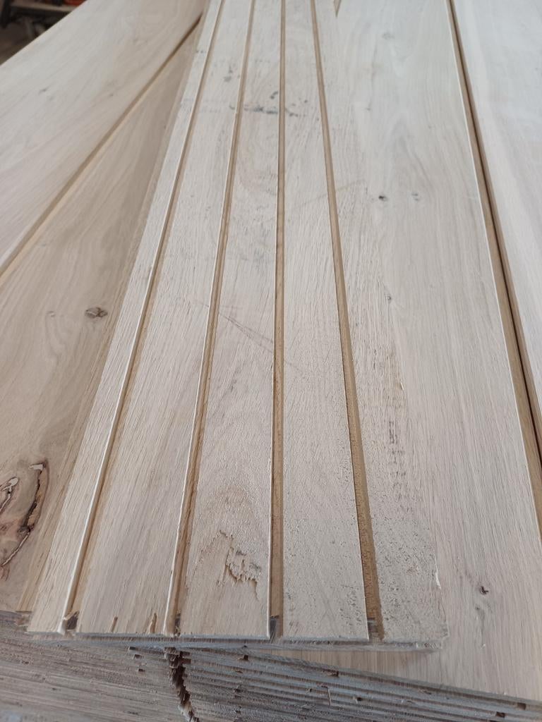 massief gerenoveerde eiken vloeren  10,20,30,40,50 m² enz, Ophalen, W.boogaert1@chello.nl, Vloerdelen of -planken, 10 m² of meer