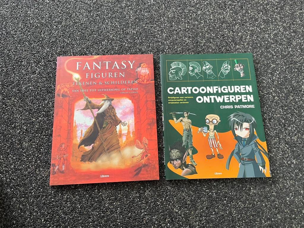 Patmore Cartoonfiguren ontwerpen & fantasy figuren tekenen, Ophalen of Verzenden, Zo goed als nieuw, Fotograferen en Filmen, C. Patmore