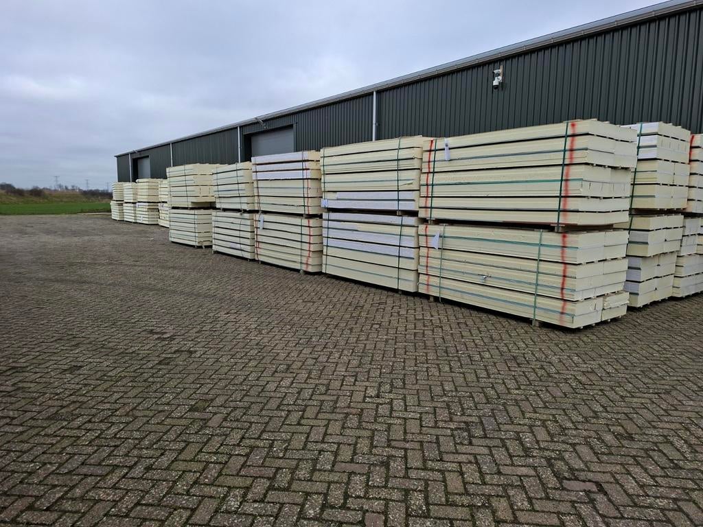 Dakplaten  PIR B keus unilin sw easy airtight, Nieuw, Ophalen of Verzenden, Hardschuim (Pir), 15 m² of meer