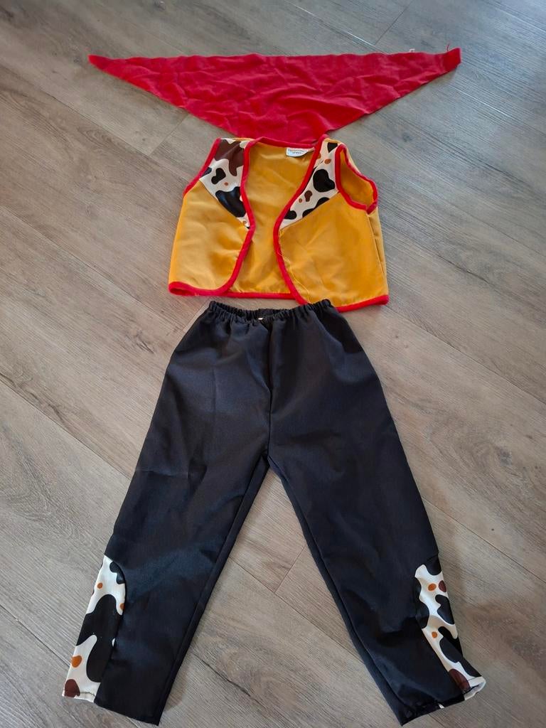 Cowboy Carnaval Pak - Maat 104, Ophalen of Verzenden, Zo goed als nieuw, 104 of kleiner, Jongen of Meisje
